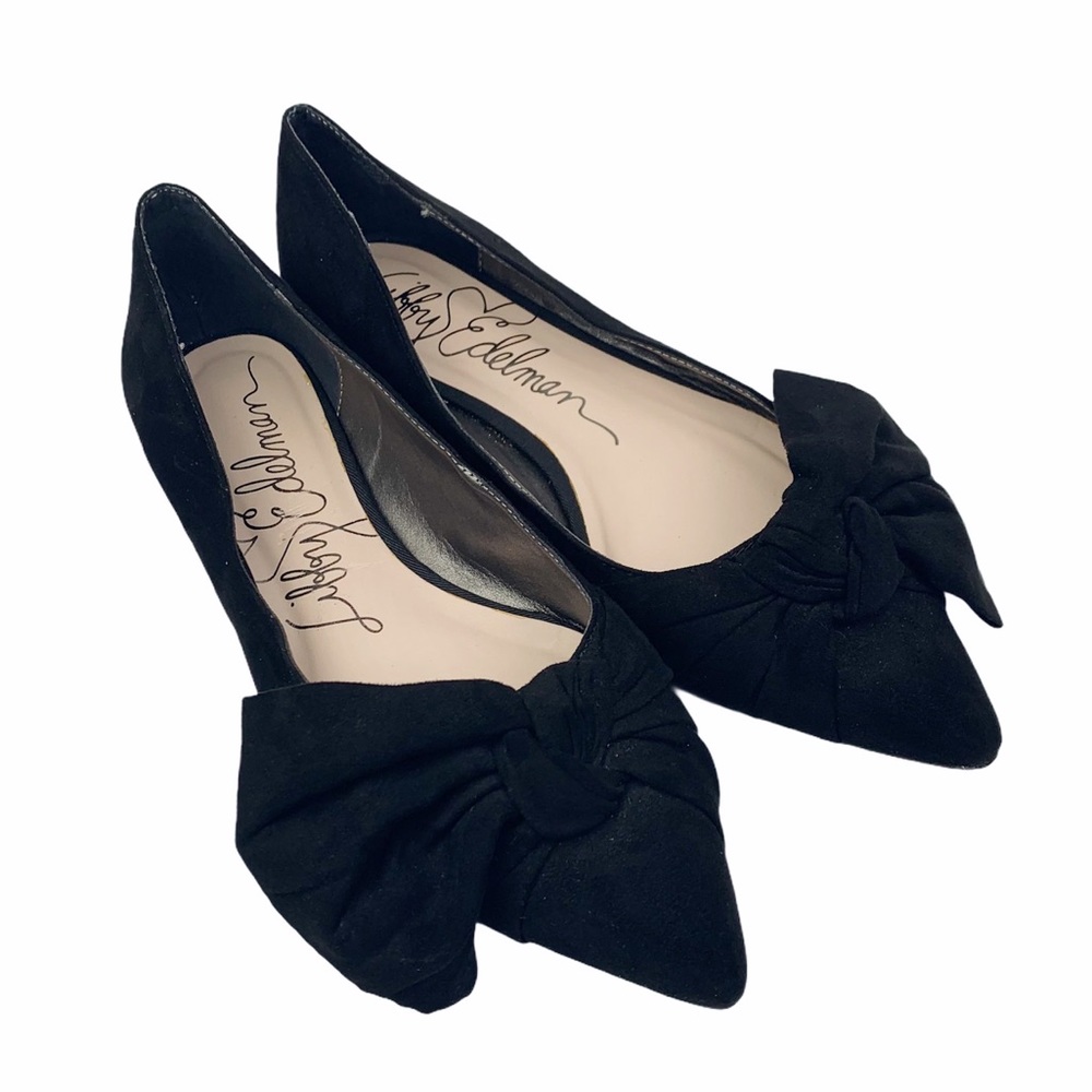 Libby Edelman Rosie Flat Black Pointed Toe